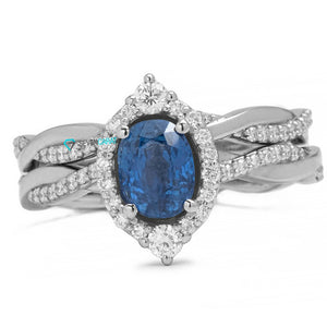 sapphire non traditional engagement rings