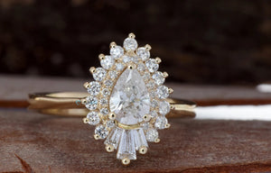 1 1/2 Carat Diamond engagement ring vintage