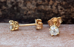 0.50ct Diamond stud Earrings Unisex Studs