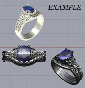 Deposit for Custom order-alternative engagement ring ideas