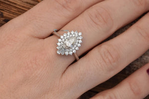 1.2 Carat Gatsby Vintage Engagement Ring