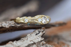 Filigree engagement ring-Diamond Engagement Ring white gold -Promise ring-Art deco ring - Bridal Jewelry-Art deco ring,branch ring,Dainty Promise Ring,diamond ring,engagement ring,filigree ring,Gatsby ring,Nature ring,Promise ring,twig engagement ring,Unique diamond ring,Vintage ring,vs,vvs,wedding ring