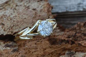 1 carat diamond solitaire ring