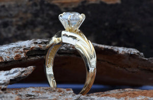 1 carat diamond solitaire ring
