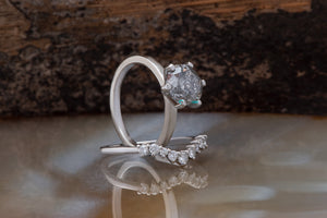 1.70 carat Alternative Wedding Ring Set