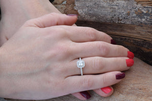 Square diamond ring-Princess cut diamond engagement ring-Diamond Ring- Engagement ring -Promise ring-Art deco engagement ring-Custom ring-Anniversary ring,Antique  jewelry,Art deco engagement,Art deco ring,bridal jewelry,diamond ring,gold diamond ring,Princess cut diamond,Promise ring,solitaire ring,Square diamond ring,vs,vvs,white gold ring,women ring
