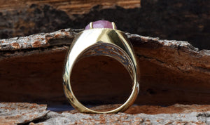 Ruby statement ring-Ruby ring-Art deco ring-Gold Ring-Women Jewelry-14k gold ring,Art deco ring,Boho ring,engagement ring,Fashion ring,For her gift,FREE SHIPPING,Gemstone,inspirational ring,Oval,Ring,Ruby ring,Ruby stackable ring,solitaire ring,Statement Rings,vs,vvs,woman ring