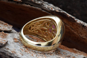 Ruby statement ring-Ruby ring-Art deco ring-Gold Ring-Women Jewelry-14k gold ring,Art deco ring,Boho ring,engagement ring,Fashion ring,For her gift,FREE SHIPPING,Gemstone,inspirational ring,Oval,Ring,Ruby ring,Ruby stackable ring,solitaire ring,Statement Rings,vs,vvs,woman ring