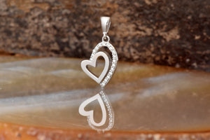 Heart necklace-Heart charm-Zircon pendant-Fashion necklace-Gold Pendant -Women Jewelry-Anniversary gift-Wedding Necklace-Birthday present-Birthday present,Delicate necklace,gold diamond pendant,Graduation gift,Halo pendant,Heart,Heart charm,heart necklace,holidays gift,Holidays gifts,Inspiration gift,vs,vvs,White Gold Necklace,white gold pendant,women jewelry