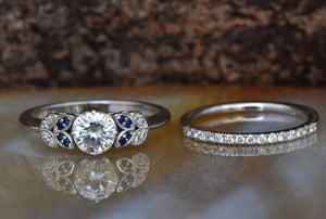 Leaf engagement ring diamond-Art deco wedding set-Diamond leaf ring-Gold Ring -Promise ring-Leaf rings set-Engagement set-Bridal set ring-1 carat diamond ring,Art deco wedding,Bridal set ring,diamond engagement,Diamond leaf ring,engagement ring,for her,gold ring,Halo engagement ring,Leaf engagement ring,Leaf rings set,promise ring,wedding sets