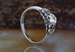 Sapphire leaves ring-Art deco Engagement Ring-Twig engagement ring-Sapphire ring-Custom Ring-Solid gold ring-Nature ring-Dainty Promise Ring-anniversary ring,Art deco engagement,Custom Ring,Dainty Promise Ring,diamond leaves ring,Leaf engagement ring,Nature ring,promise ring,Round,sapphire leaves ring,sapphire ring,solid gold ring,twig engagement ring,vs,vvs,yellow gold ring
