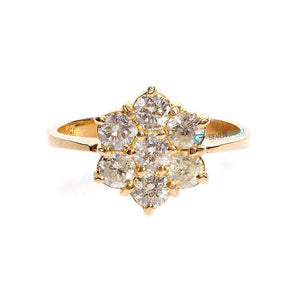 Leaves diamond ring-Flower Diamond Ring-14K 18K Gold Diamond Engagement Ring-Nature ring-Micro pave ring-Flower engagement ring-Twig Ring-anniversary gift,Anniversary ring,Art deco ring,bridal jewelry,Celtic diamond ring,diamond ring,engagement ring,flower ring,Leaves diamond ring,Micro pave ring,Nature ring,promise ring,Round,Twig Ring,vs,vvs