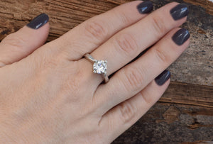 Moissanite engagement ring-Gold Solitaire Ring-Solitaire diamond ring-Moissanite ring-Promise ring-2 carat Diamond ring-Solid gold ring-2 carat diamond ring,Anniversary ring,diamond band,diamond ring,Diamond solitaire,engagement ring,Gold Solitaire Ring,Moissanite ring,Promise ring,Round,Solid gold ring,solitaire ring,vs,vvs,wedding jewelry,women jewelry