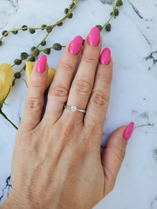 Gold Solitaire Ring-Solitaire ring- Solitaire diamond ring-14K White Gold Ring-Promise ring-Dainty ring-Diamond ring-Solid gold ring-14k white gold,Anniversary ring,dainty ring,diamond band,diamond ring,Diamond solitaire,engagement ring,Gold Solitaire Ring,Promise ring,Round,Solid gold ring,solitaire ring,vs,vvs,wedding jewelry,women jewelry