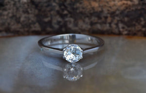 Solitaire diamond ring-Engagement ring-Cluster engagement ring-0.70 ct diamond-4 prong solitaire ring-Promise ring-Gold Solitaire Ring-1 Carat Diamond,4 Prong Solitaire,Art Deco Ring,Custom Ring,Diamond Ring,Engagement Ring,Gold Diamond Ring,Gold Solitaire Ring,Promise Ring,Round,Solitaire Ring,vs,vvs,Wedding Jewelry,Wedding Ring