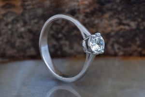 Solitaire diamond ring-Engagement ring-Cluster engagement ring-0.70 ct diamond-4 prong solitaire ring-Promise ring-Gold Solitaire Ring-1 Carat Diamond,4 Prong Solitaire,Art Deco Ring,Custom Ring,Diamond Ring,Engagement Ring,Gold Diamond Ring,Gold Solitaire Ring,Promise Ring,Round,Solitaire Ring,vs,vvs,Wedding Jewelry,Wedding Ring