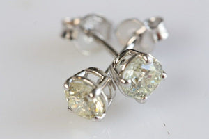 Diamond stud Earrings-White gold earrings-Solid gold earrings-Gold stud earrings-Gold earrings men-Diamond earrings-Unisex Stud Earrings-Anniversary gift,Art deco earrings,Diamond earrings,earrings for him,earrings for women,Gold earrings men,graduation gift,Hypoallergenic studs,minimalist earrings,solid gold earrings,stud earrings,Unisex Stud Earrings,white gold earrings