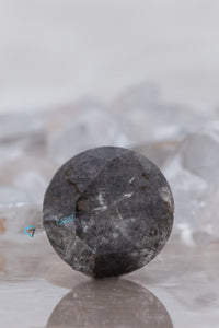 2.82ct salt & pepper diamond-Salt and Pepper diamond engagement ring-2 ct diamond-Salt and pepper ring-Grey diamond ring-Galaxy diamond ring