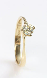 Gold Solitaire Ring-Celtic engagement ring-Solitaire Diamond Ring-Promise ring-Bridal ring-4 prong solitaire ring-Dainty diamond Ring-14k gold ring,4 prong solitaire,bridal jewelry,Bridal ring,Dainty diamond Ring,diamond ring,engagement ring,gold diamond ring,gold engagement ring,Gold Solitaire Ring,promise ring,Round,solitaire ring,vs,vvs,wedding ring