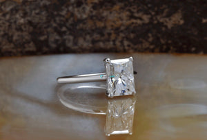Solitaire ring 2 carat-Engagement ring-Promise ring-Radiant cut engagement ring-Radiant cut ring-Solitaire Diamond Ring-Emerald cut sapphire-2 carat diamond,Art deco ring,Custom Ring,diamond ring,Emerald cut,Emerald cut sapphire,engagement ring,gold diamond ring,Gold Solitaire Ring,micro pave ring,Radiant,Radiant cut ring,radiant ring,solitaire diamond,solitaire ring,vs,vvs