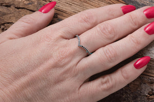 Matching diamond band-Micro pave ring-Diamond wedding Band-Stacking rings-Diamond Ring-Solid gold ring-Enhancer ring guard-Enhancer Ring