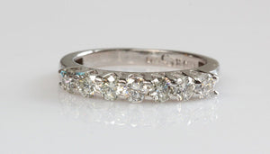 Nesting ring-Matching rings-Diamond Eternity Wedding Band-Stacking gold rings- Diamond Band-Anniversary ring-Minimalist ring-Anillo de bodas
