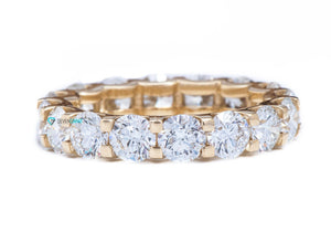 2.25 ct Diamond Eternity Wedding Band-Stacking gold rings- Diamond Band-Anniversary Gift-Enhancer Ring-2.25ct diamond ring-Anillo de bodas