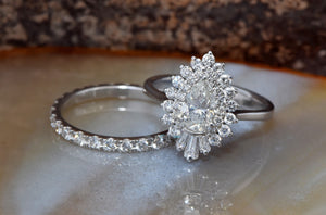 1.5 carat vintage art deco wedding ring sets-1 ct diamond ring,Anniversary ring,Art deco engagement ring,art deco ring,Baguette diamond,Baguette ring,Ballerina ring,Bridal wedding ring,Dainty Twig Set,engagement ring,Gatsby Diamond Ring,gold diamond ring,Pear,pear diamond ring,Promise ring,Round,Sunburst ring,unique engagement,Vintage Diamond engagement ring,vintage diamond ring,wedding ring set,wedding sets