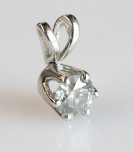 Diamond Pendant 0.30 Carats-White Gold Necklace 14K-Art deco necklace-Women Jewelry-For her-14k white gold,Anniversary gift,Art deco necklace,Birthday present,bridesmaid gift,diamond necklace,Diamond Pendants,fine jewelry,gold pendant,Graduation present,Halo pendant,sevencarat,vs,vvs,wedding jewelry,white gold pendant,women jewelry